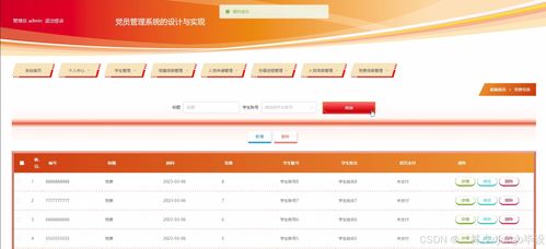 基于Django與Vue的黨員管理系統(tǒng)設(shè)計與實現(xiàn)